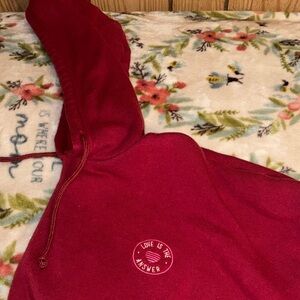 Joe Boxer Maroon Hoodie